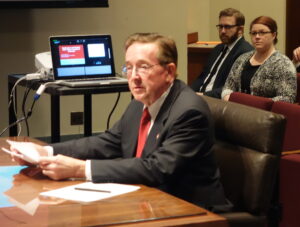 State Senator Al Davis of Hyannis was the sponsor of interim study LR 601.