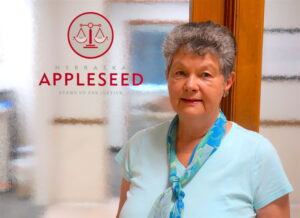 After a mid-life career change, Sue Ellen Wall was hired as Appleseed's first staff attorney.