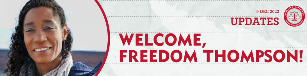 Welcome Freedom Thompson