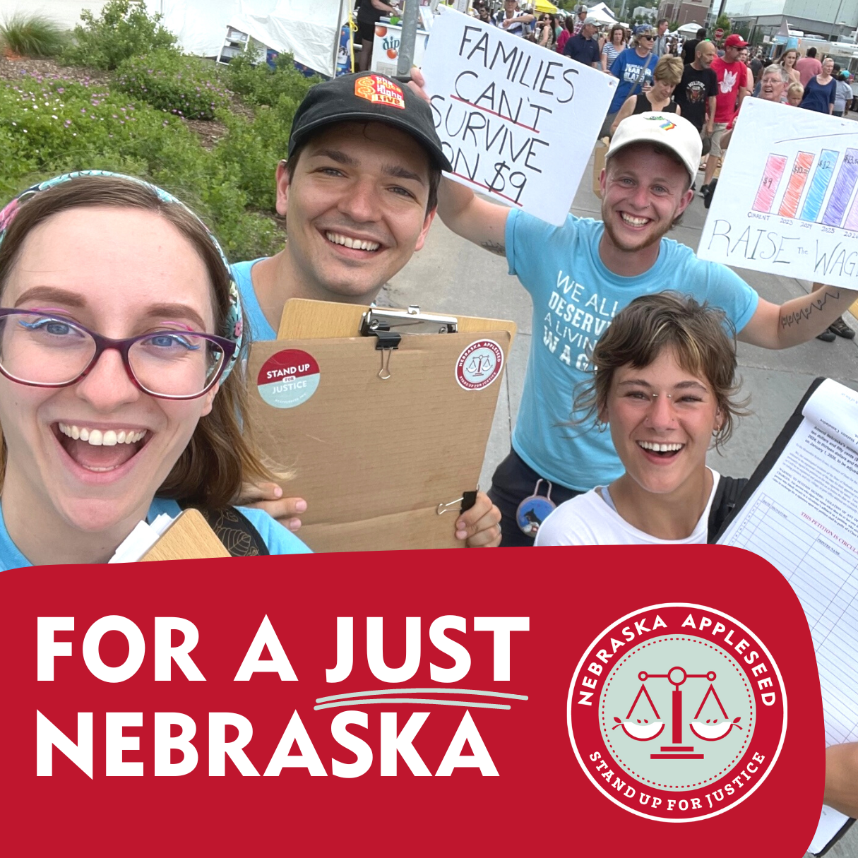 Support the relay race for justice - Nebraska Appleseed