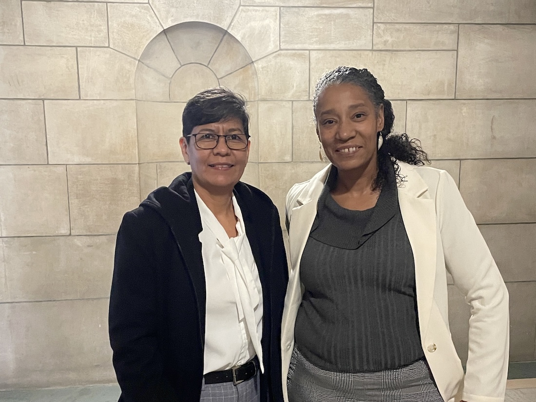 HCAP Cohort Member Benny and Freedom HCAP Organizer at the Nebraska State Capital